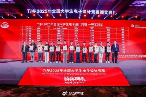 荣耀时刻 我校2项全国一等奖代表出席TI杯2025全国大学生电子设计竞赛颁奖盛典与赛事策划思考